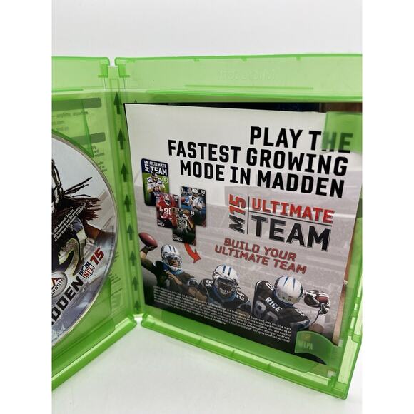 (Microsoft Xbox One, 2014) Madden NFL 15 EA Sports - CIB - TESTED - Picture 3 of 7
